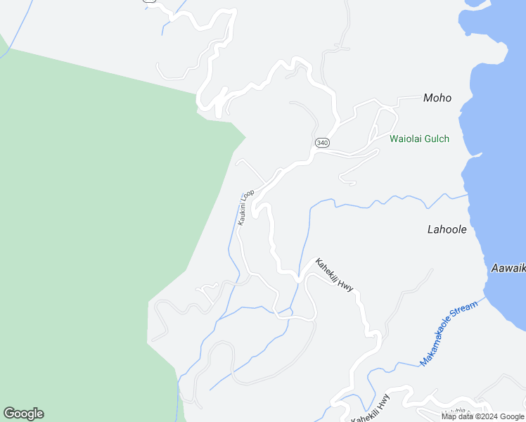 map of restaurants, bars, coffee shops, grocery stores, and more near 4625 Kahekili Highway in Wailuku