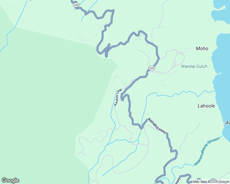 map of restaurants, bars, coffee shops, grocery stores, and more near 555 Kaukini Loop in Wailuku
