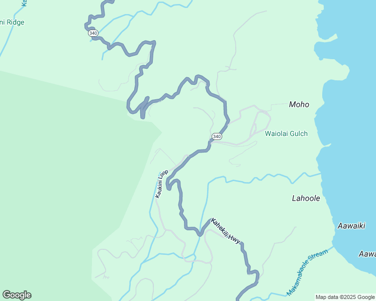 map of restaurants, bars, coffee shops, grocery stores, and more near Hakuhee Way in Maui County
