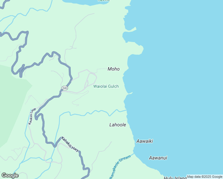 map of restaurants, bars, coffee shops, grocery stores, and more near 4970 Kahekili Highway in Wailuku