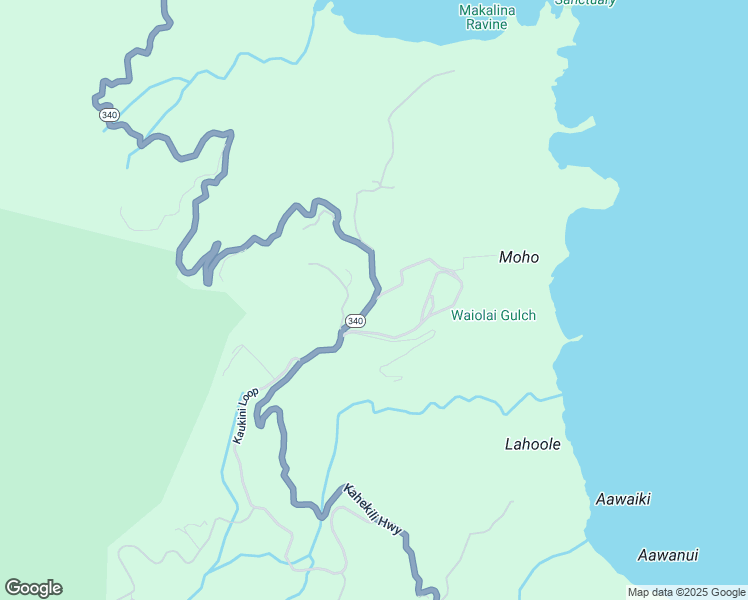 map of restaurants, bars, coffee shops, grocery stores, and more near 4930 Kahekili Highway in Wailuku