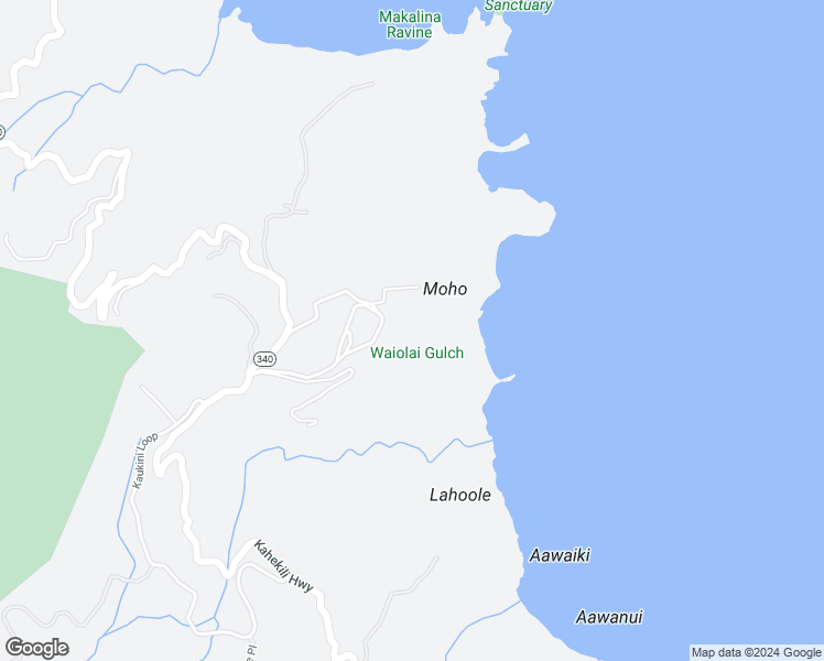 map of restaurants, bars, coffee shops, grocery stores, and more near 4896 Kahekili Highway in Wailuku