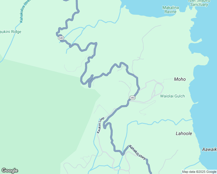 map of restaurants, bars, coffee shops, grocery stores, and more near Hakuhee Way in Maui County