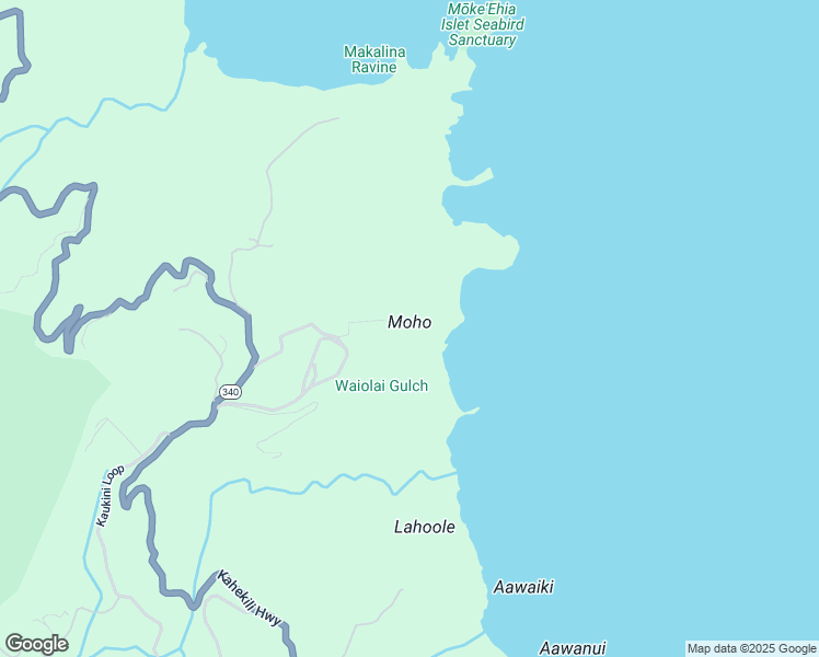 map of restaurants, bars, coffee shops, grocery stores, and more near 4970 Kahekili Highway in Wailuku