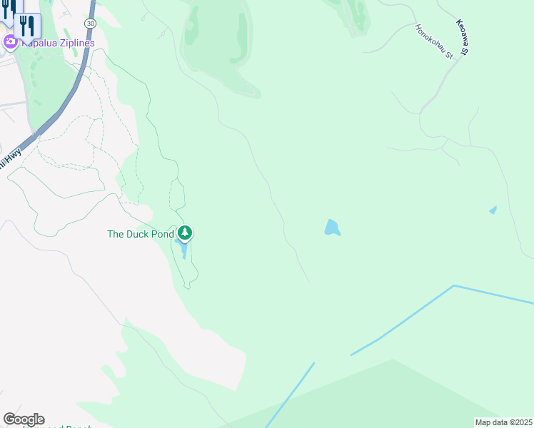 map of restaurants, bars, coffee shops, grocery stores, and more near 640 Mahana Ridge Street in Lahaina