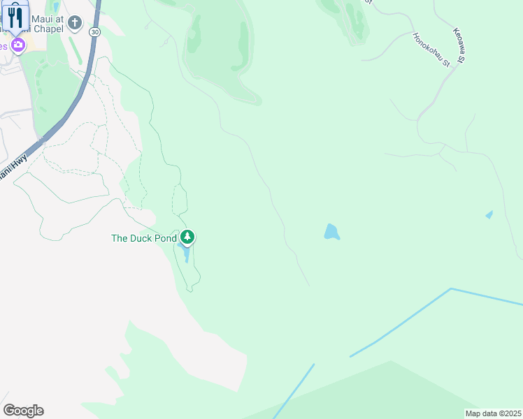 map of restaurants, bars, coffee shops, grocery stores, and more near 630 Mahana Ridge Street in Lahaina