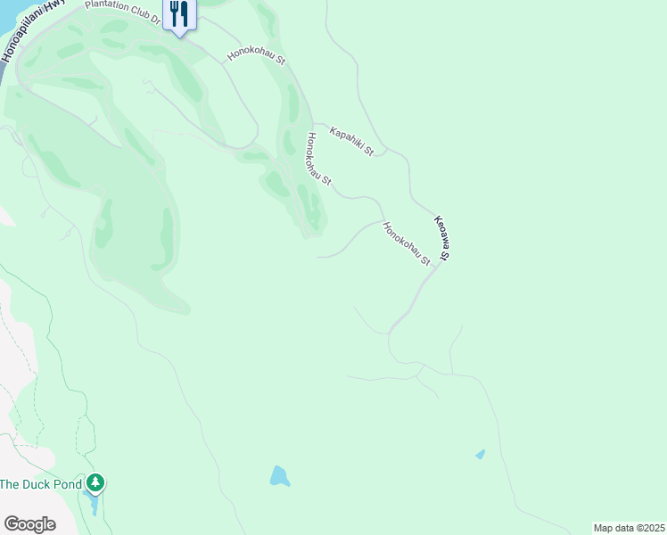 map of restaurants, bars, coffee shops, grocery stores, and more near 709 Mokuleia Place in Lahaina