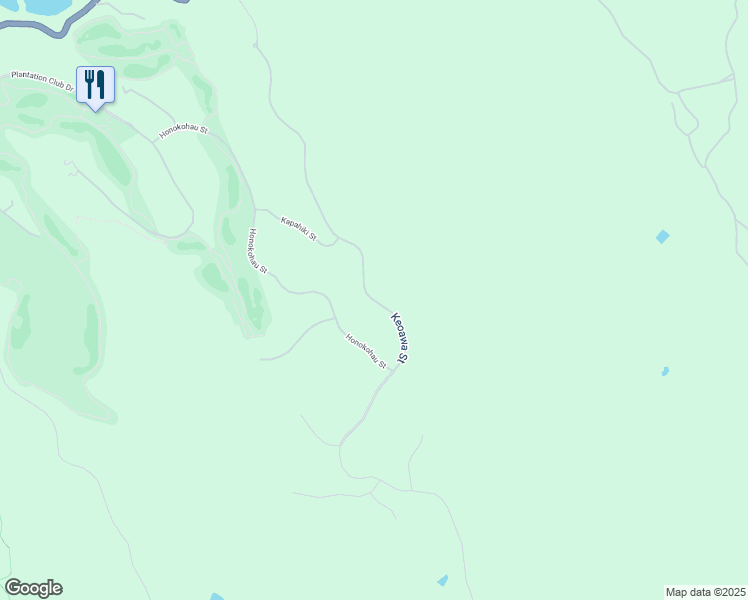 map of restaurants, bars, coffee shops, grocery stores, and more near 116 Keoawa Street in Lahaina
