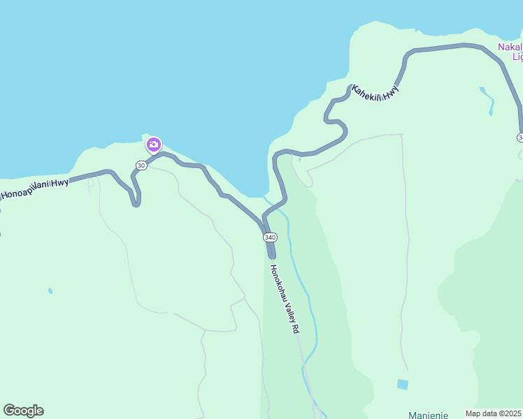 map of restaurants, bars, coffee shops, grocery stores, and more near 0 Honokohau Valley Road in Wailuku