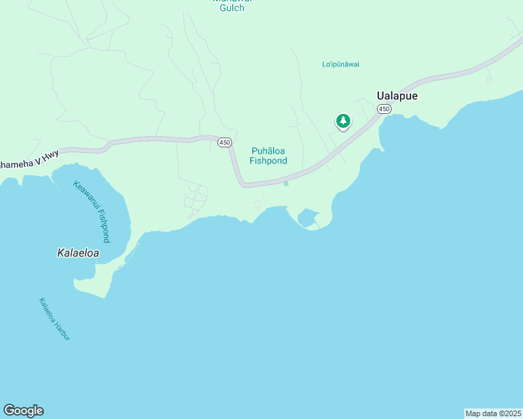 map of restaurants, bars, coffee shops, grocery stores, and more near 7146 Kamehameha V Highway in Kaunakakai