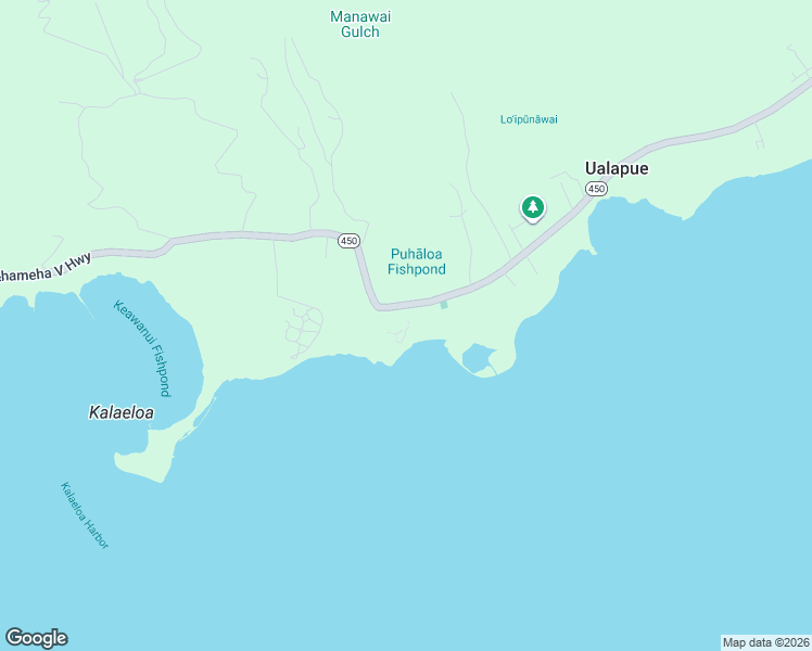 map of restaurants, bars, coffee shops, grocery stores, and more near 7142 Kamehameha V Highway in Kaunakakai