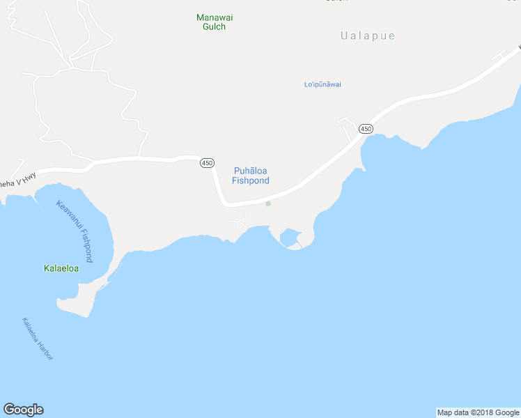 map of restaurants, bars, coffee shops, grocery stores, and more near 7148 Kamehameha V Highway in Kaunakakai