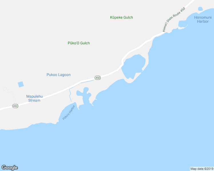 map of restaurants, bars, coffee shops, grocery stores, and more near 8778 Kamehameha V Highway in Kaunakakai