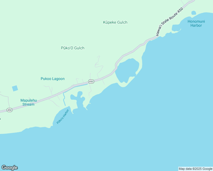 map of restaurants, bars, coffee shops, grocery stores, and more near 8794 Kamehameha V Highway in Kaunakakai