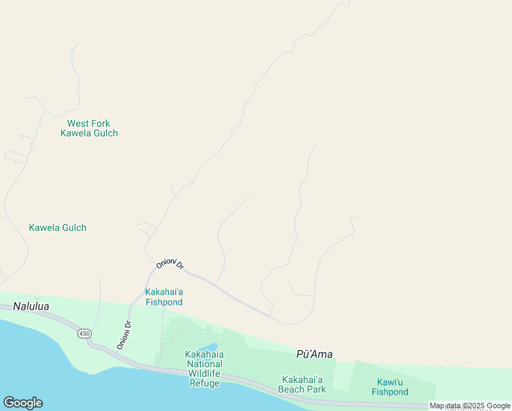 map of restaurants, bars, coffee shops, grocery stores, and more near 200 Waiokama Place in Kaunakakai