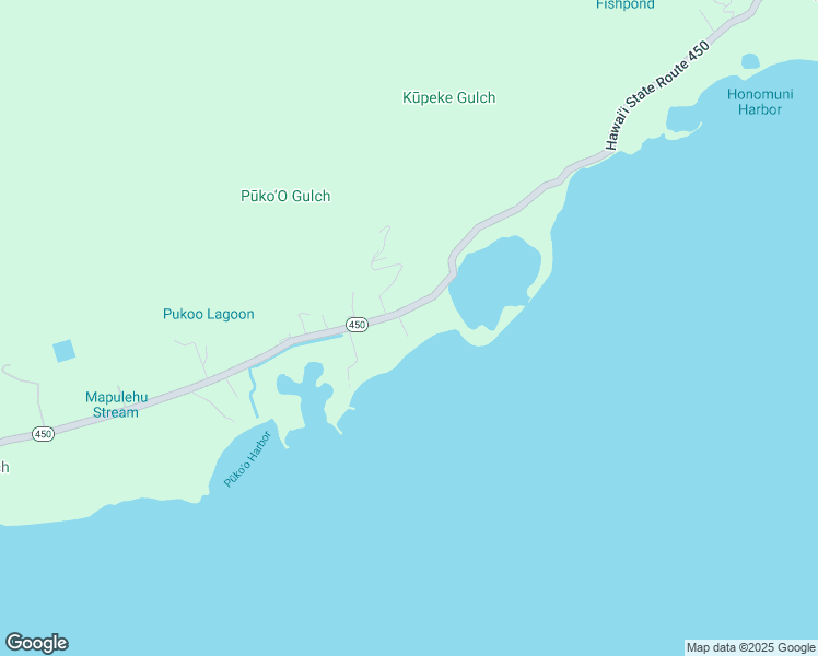 map of restaurants, bars, coffee shops, grocery stores, and more near 8794 Kamehameha V Highway in Kaunakakai
