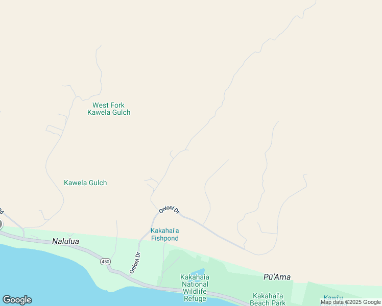 map of restaurants, bars, coffee shops, grocery stores, and more near 214 Kupaia Place in Kaunakakai