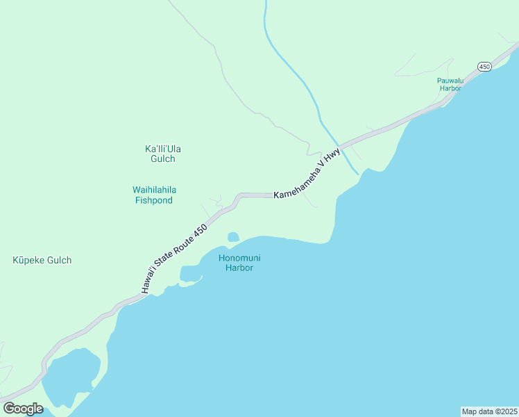 map of restaurants, bars, coffee shops, grocery stores, and more near 9484 Kamehameha V Highway in Kaunakakai