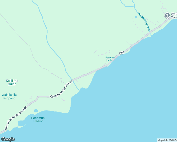 map of restaurants, bars, coffee shops, grocery stores, and more near 9837 Kamehameha V Highway in Kaunakakai
