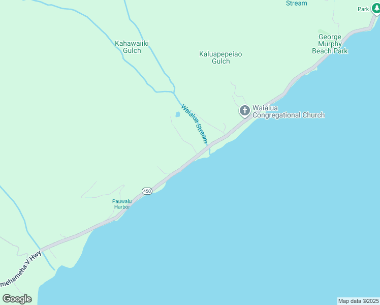 map of restaurants, bars, coffee shops, grocery stores, and more near 10-254 Kamehameha V Highway in Kaunakakai