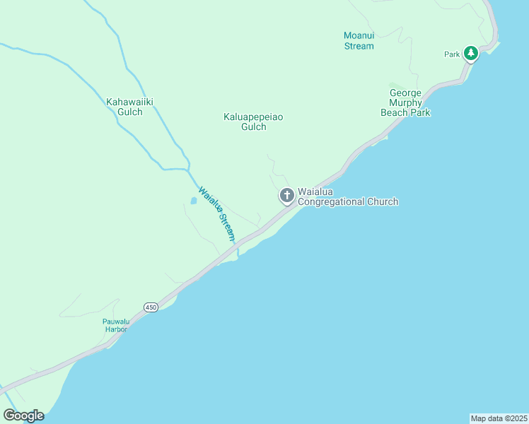 map of restaurants, bars, coffee shops, grocery stores, and more near 10-383 Kamehameha V Highway in Kaunakakai