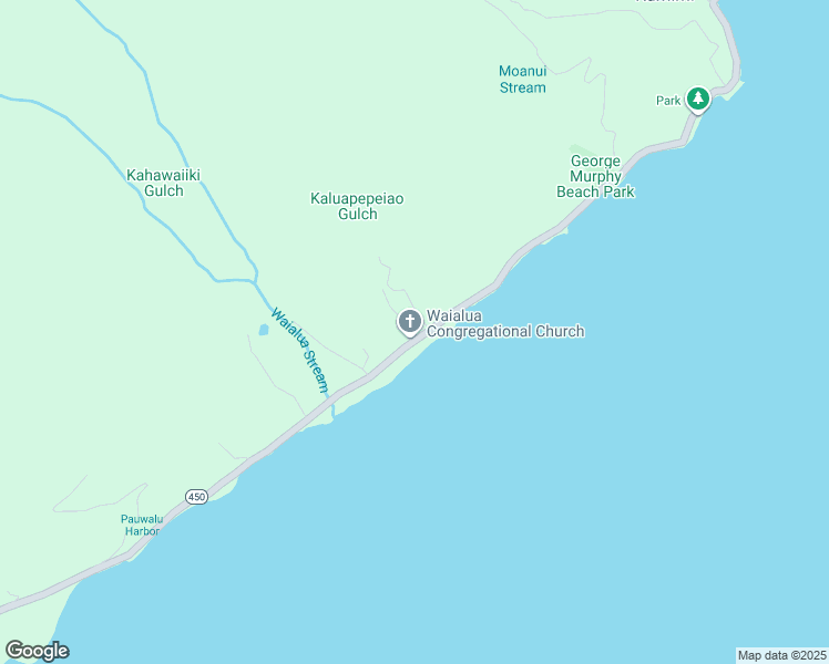 map of restaurants, bars, coffee shops, grocery stores, and more near 10439 Kamehameha V Highway in Kaunakakai