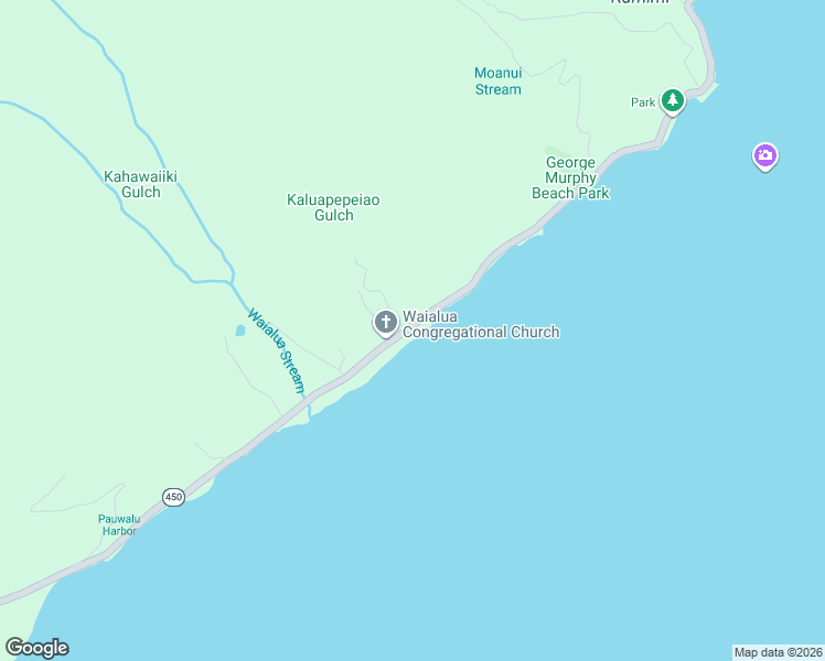 map of restaurants, bars, coffee shops, grocery stores, and more near 10476 Kamehameha V Highway in Kaunakakai