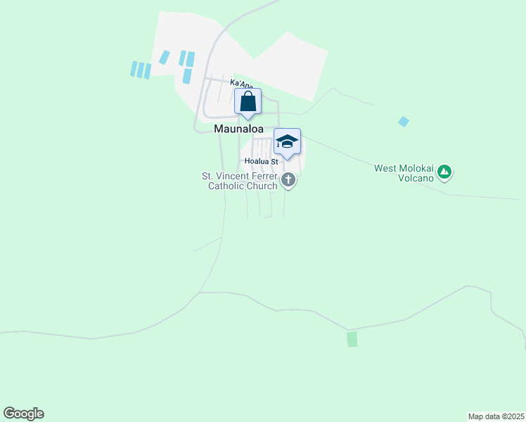 map of restaurants, bars, coffee shops, grocery stores, and more near 0 Unahe Street in Kahului