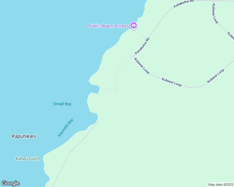map of restaurants, bars, coffee shops, grocery stores, and more near 23 Kulawai Place in Maunaloa
