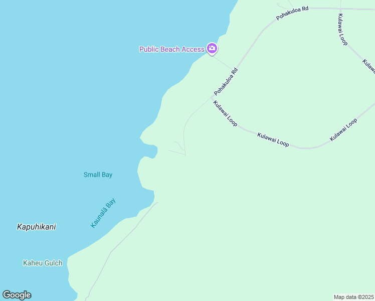 map of restaurants, bars, coffee shops, grocery stores, and more near Pohakuloa Road in Maui County