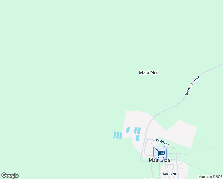 map of restaurants, bars, coffee shops, grocery stores, and more near Mauna Loa Highway in Maunaloa