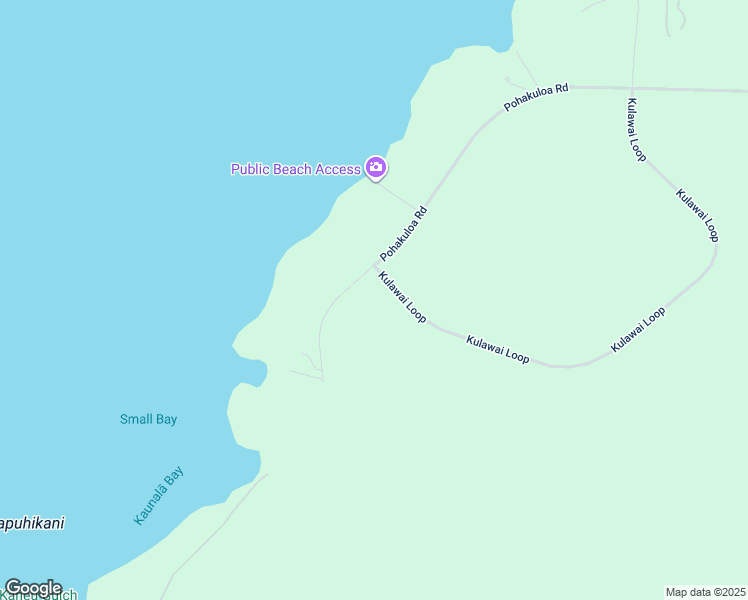 map of restaurants, bars, coffee shops, grocery stores, and more near Pohakuloa Road in Maui County