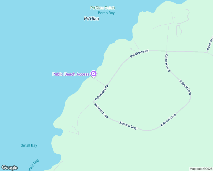 map of restaurants, bars, coffee shops, grocery stores, and more near 4426 Pohakuloa Road in Maunaloa