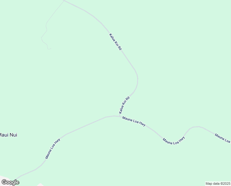 map of restaurants, bars, coffee shops, grocery stores, and more near Kalua Koi Road in Maui County