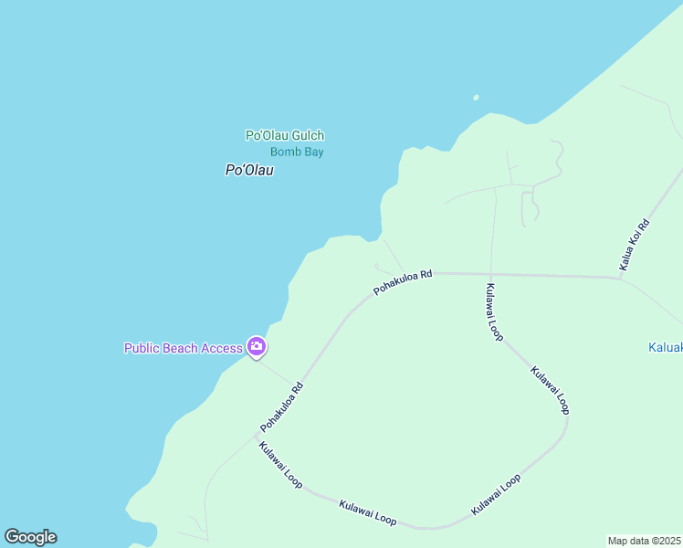 map of restaurants, bars, coffee shops, grocery stores, and more near 4300 Pohakuloa Road in Maunaloa