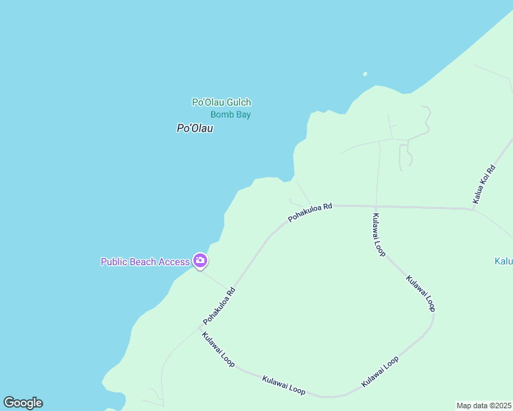 map of restaurants, bars, coffee shops, grocery stores, and more near 4300 Pohakuloa Road in Maunaloa