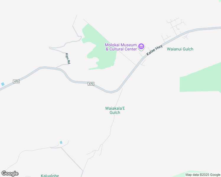 map of restaurants, bars, coffee shops, grocery stores, and more near 1751 Kalae Highway in Kualapuu