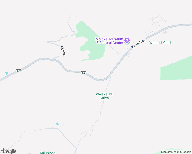 map of restaurants, bars, coffee shops, grocery stores, and more near 1738 Kalae Highway in Kaunakakai
