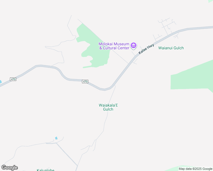 map of restaurants, bars, coffee shops, grocery stores, and more near 1775 Kalae Highway in Kaunakakai
