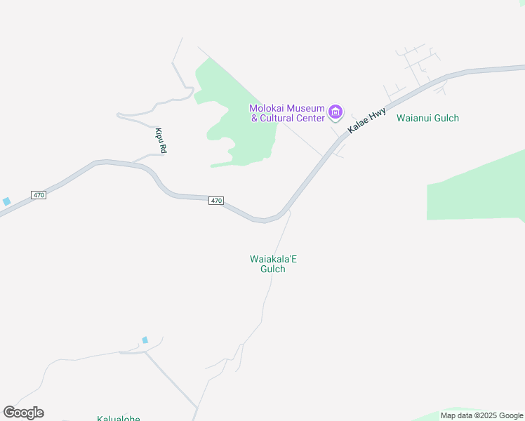 map of restaurants, bars, coffee shops, grocery stores, and more near 1751 Kalae Highway in Kualapuu