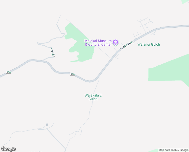 map of restaurants, bars, coffee shops, grocery stores, and more near 1781 Kalae Highway in Kaunakakai