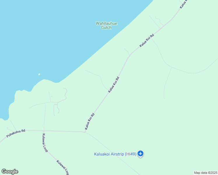 map of restaurants, bars, coffee shops, grocery stores, and more near 22 Papapa Place in Kaunakakai