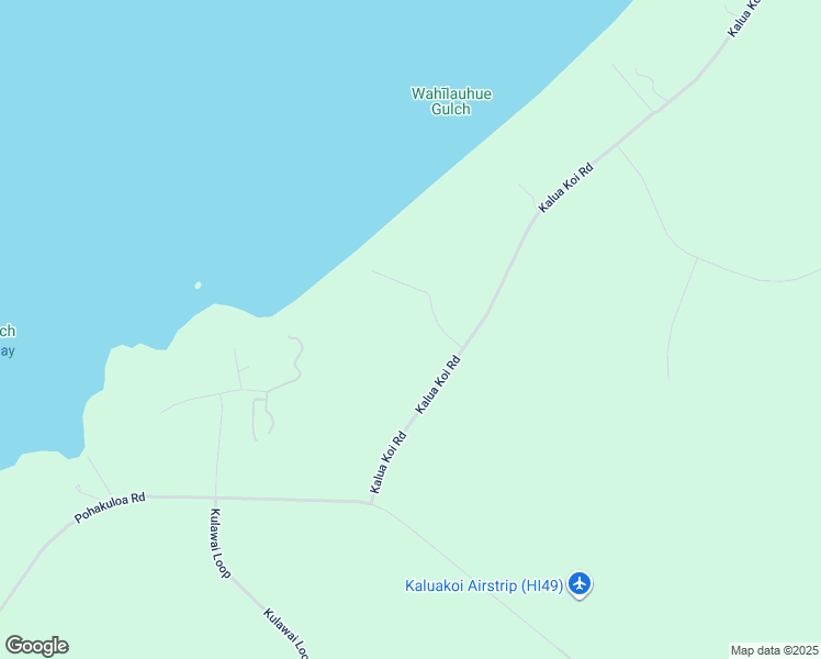 map of restaurants, bars, coffee shops, grocery stores, and more near 61 Papapa Place in Kaunakakai