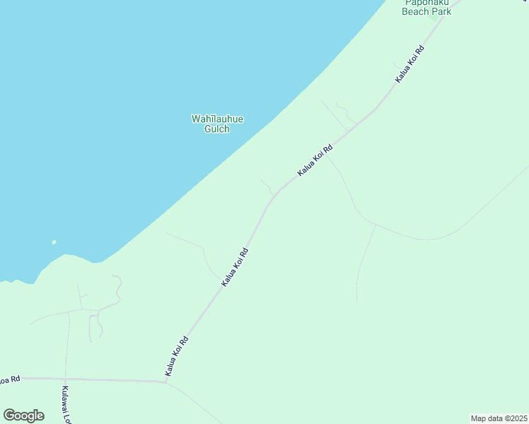map of restaurants, bars, coffee shops, grocery stores, and more near 3575 Kalua Koi Road in Maunaloa