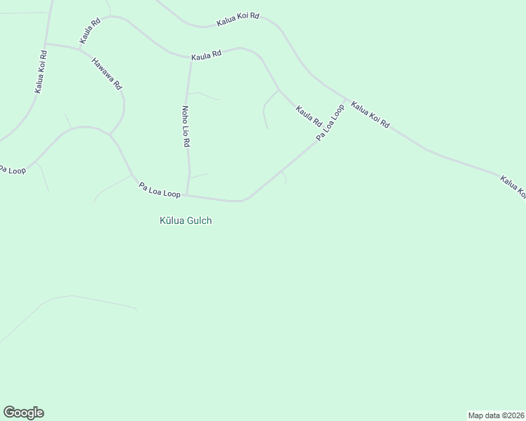 map of restaurants, bars, coffee shops, grocery stores, and more near 3036 Kalua Koi Road in Maunaloa