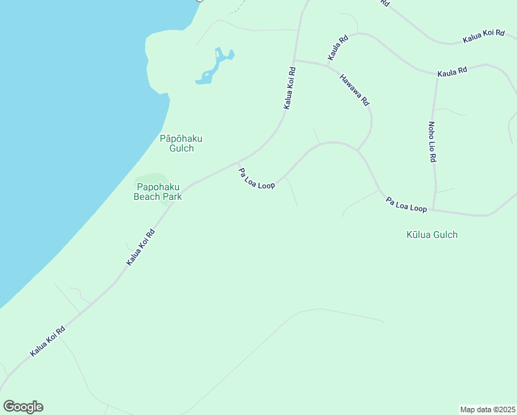 map of restaurants, bars, coffee shops, grocery stores, and more near 891 Pa Loa Loop in Maunaloa