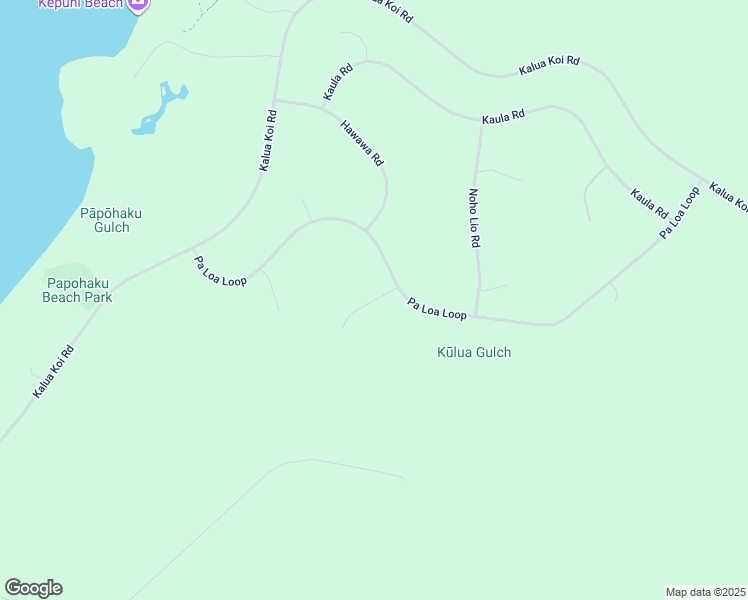 map of restaurants, bars, coffee shops, grocery stores, and more near Hao Keehi Place in Maui County