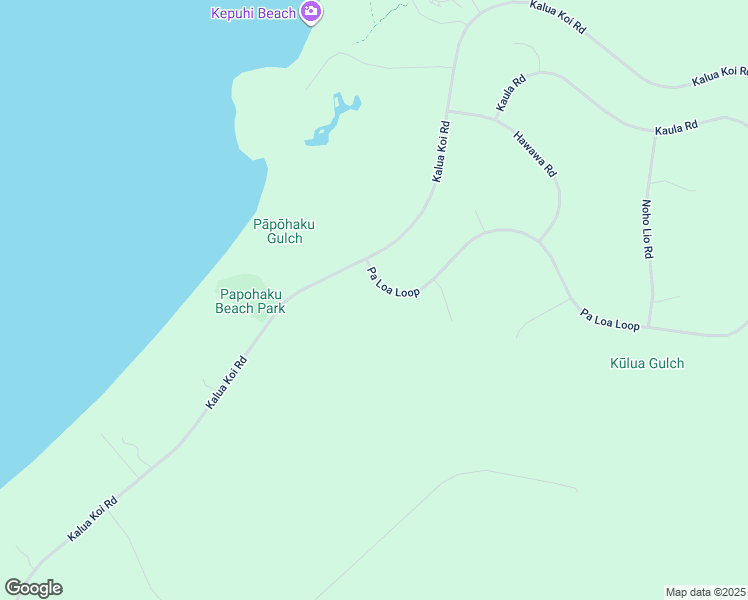 map of restaurants, bars, coffee shops, grocery stores, and more near 0 Pa Loa Loop in Maunaloa