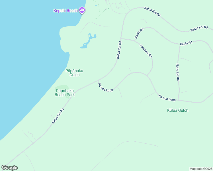 map of restaurants, bars, coffee shops, grocery stores, and more near 2 Pa Loa Loop in Maunaloa