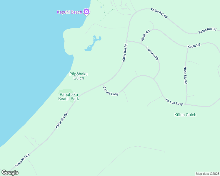 map of restaurants, bars, coffee shops, grocery stores, and more near 0 Pa Loa Loop in Maunaloa